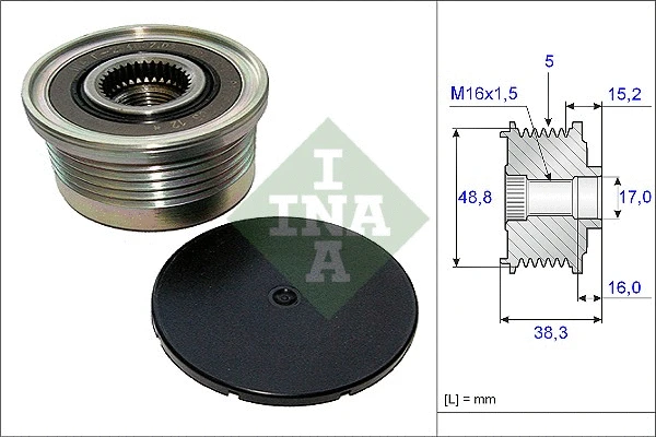 Generaatori vabakäik Schaeffler INA 535 0048 10