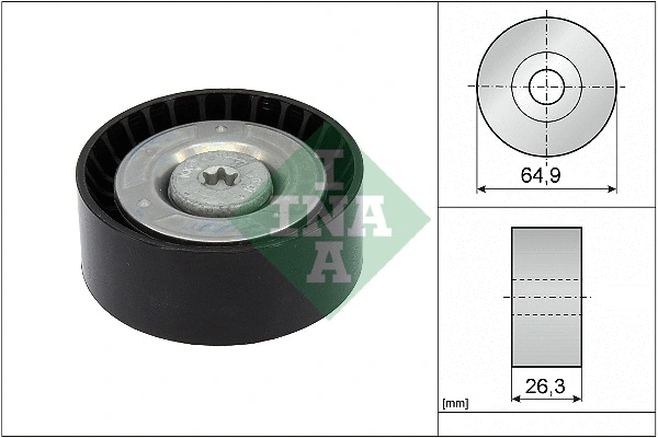 Seade-/juhtrull, soonrihm Schaeffler INA 532 0905 10