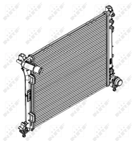Radiaator, mootorijahutus NRF 58428