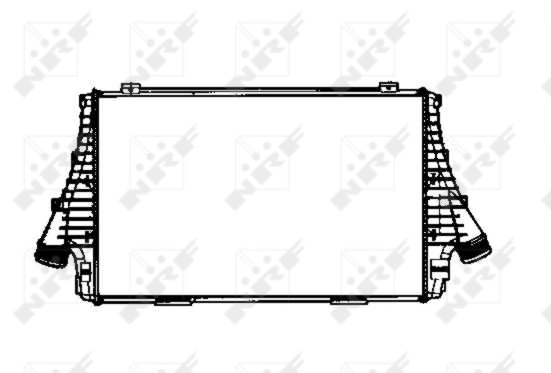 Kompressoriõhu radiaator NRF 30867