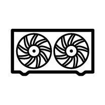 Ventilaator, mootorijahutus NRF 47883