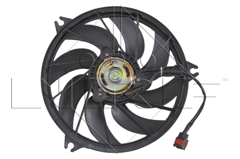 Ventilaator, mootorijahutus NRF 47324
