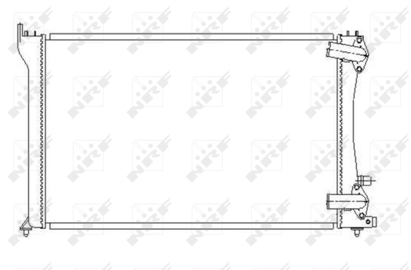 Radiaator, mootorijahutus NRF 58251