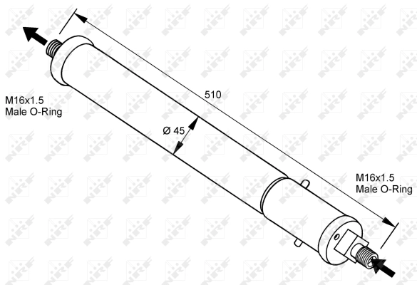 Kuivati, kliimaseade NRF 33100