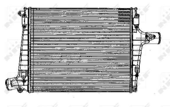 Kompressoriõhu radiaator NRF 30170