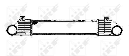 Kompressoriõhu radiaator NRF 30422