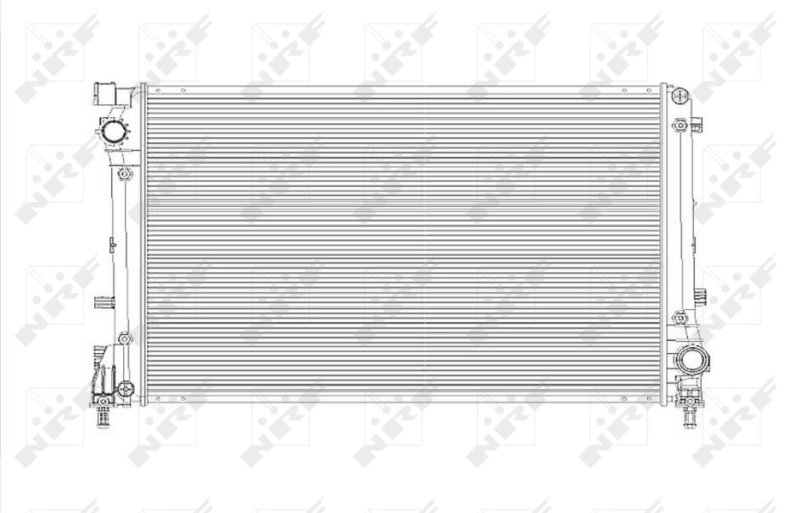 Radiaator, mootorijahutus NRF 53835