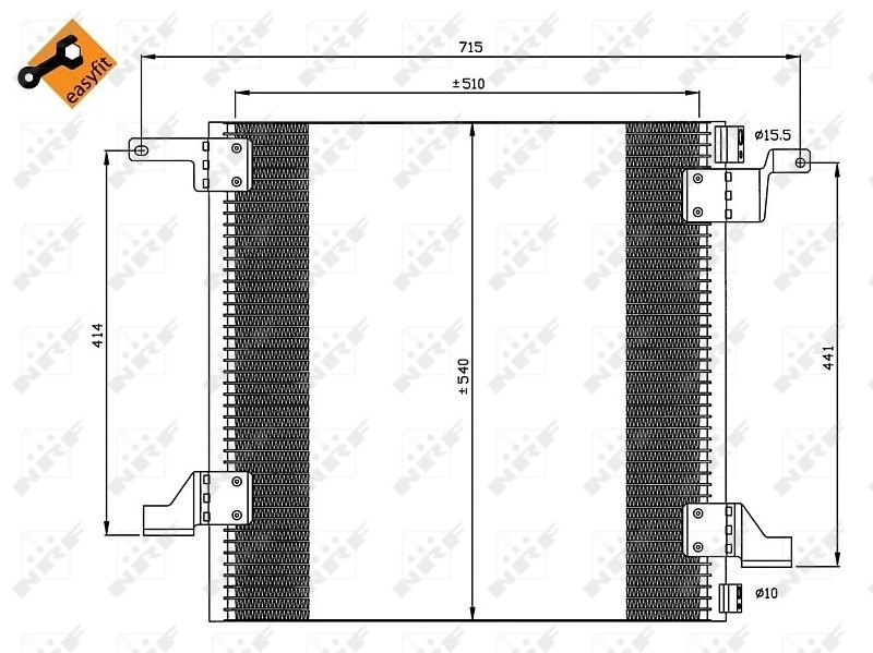 Kondensaator, kliimaseade NRF 35526