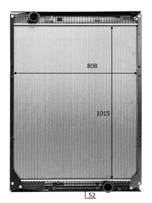 Radiaator, mootorijahutus NRF 50194X