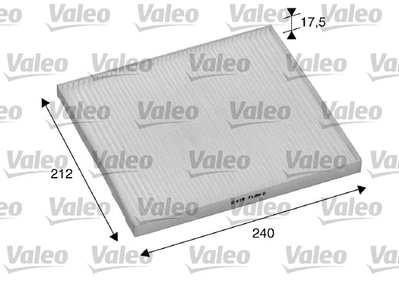 Filter, salongiõhk VALEO 698895