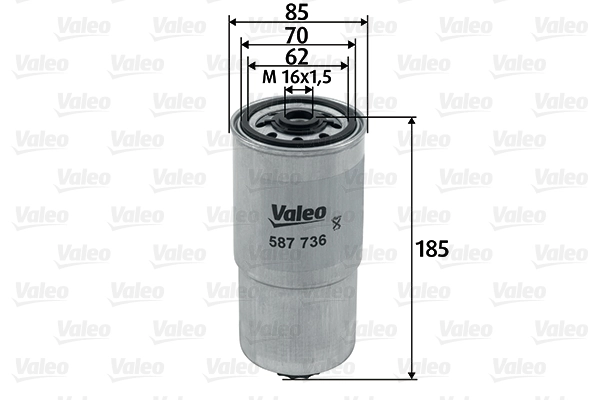 Kütusefilter VALEO 587736