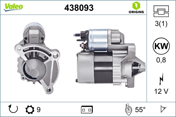 Starter VALEO 438093