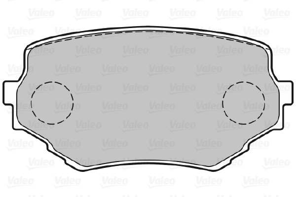 Piduriklotsi komplekt, ketaspidur VALEO 301534