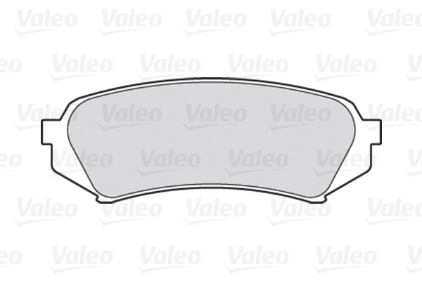 Piduriklotsi komplekt, ketaspidur VALEO 301865