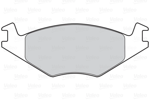 Piduriklotsi komplekt, ketaspidur VALEO 302009