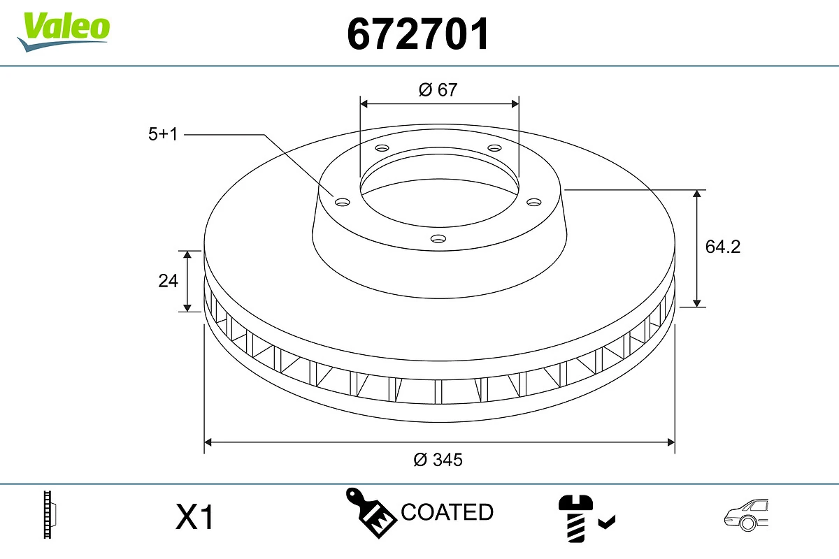 Piduriketas VALEO 672701