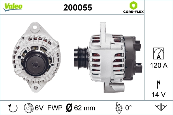 Generaator VALEO 200055