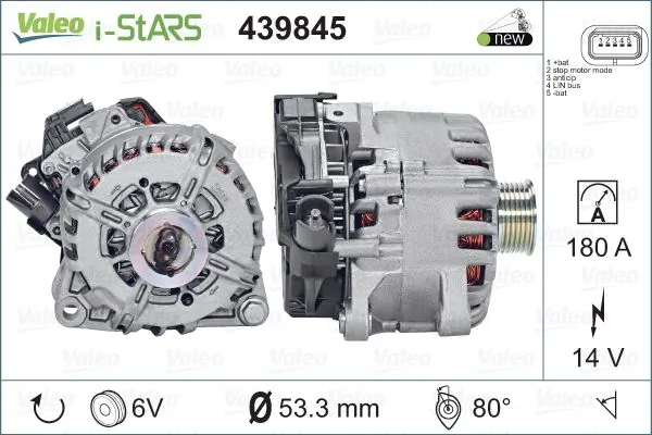 Käivitusgeneraator VALEO 439845
