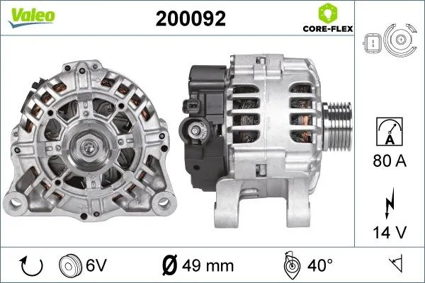 Generaator VALEO 200092