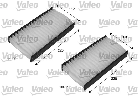 Filter, salongiõhk VALEO 698735