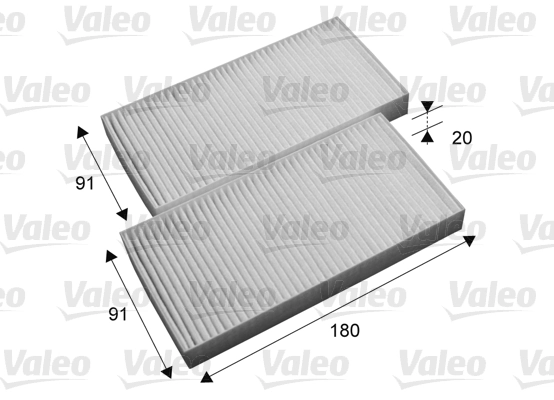 Filter, salongiõhk VALEO 715696