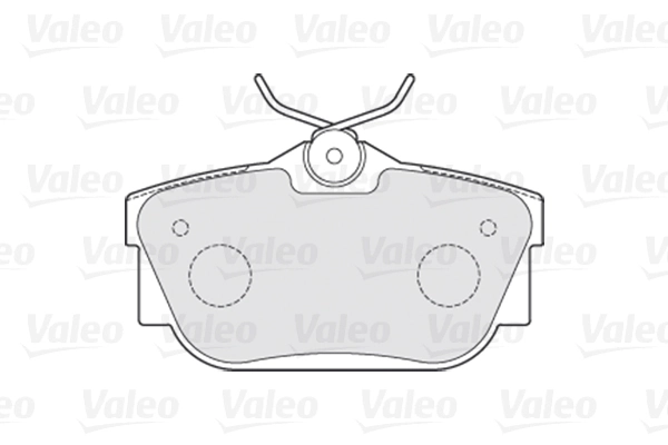 Piduriklotsi komplekt, ketaspidur VALEO 301482