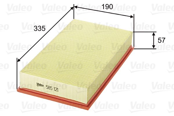 Õhufilter VALEO 585121