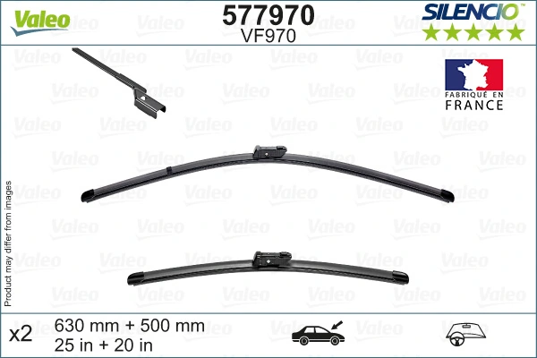 Klaasipuhastaja kumm VALEO 577970