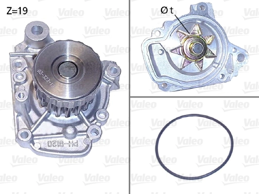 Veepump, mootori jahutus VALEO 506811