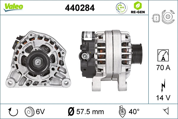 Generaator VALEO 440284