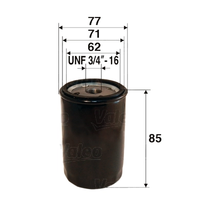 Õlifilter VALEO 586073