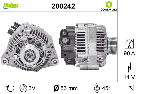 Generaator VALEO 200242