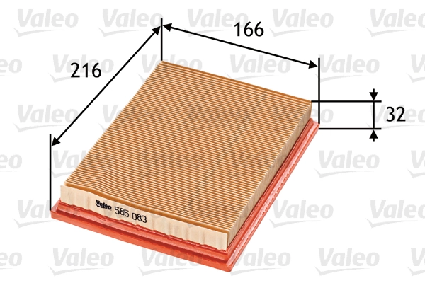 Õhufilter VALEO 585083