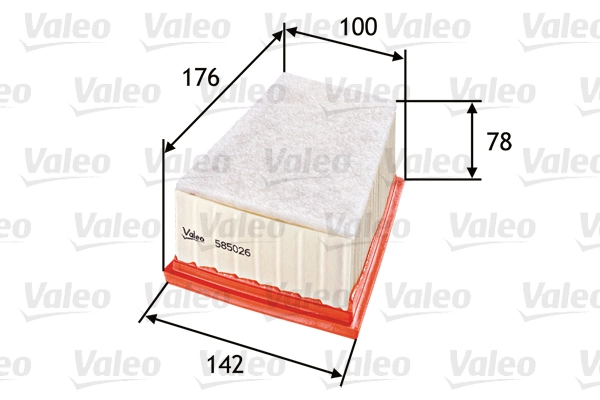 Õhufilter VALEO 585026