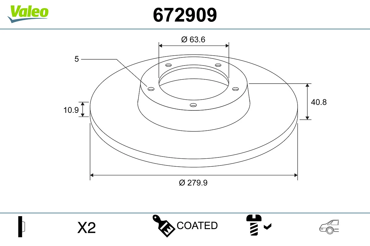 Piduriketas VALEO 672909
