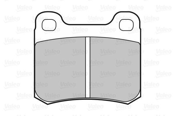 Piduriklotsi komplekt, ketaspidur VALEO 598345