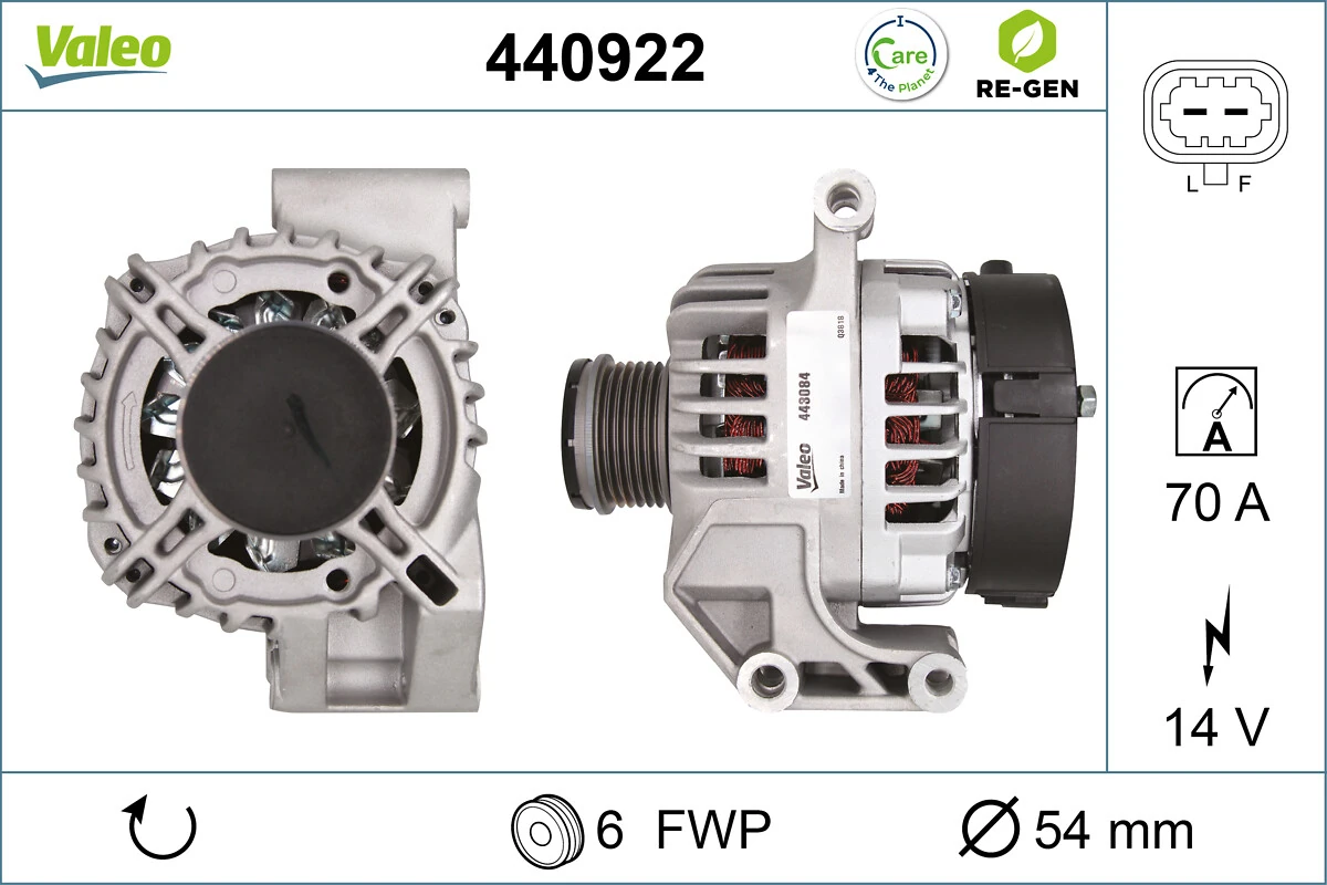Generaator VALEO 440922