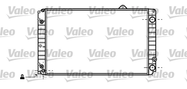 Radiaator, mootorijahutus VALEO 734695