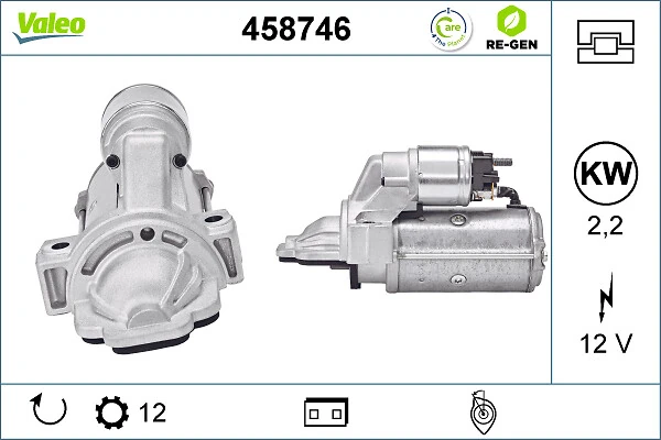 Starter VALEO 458746