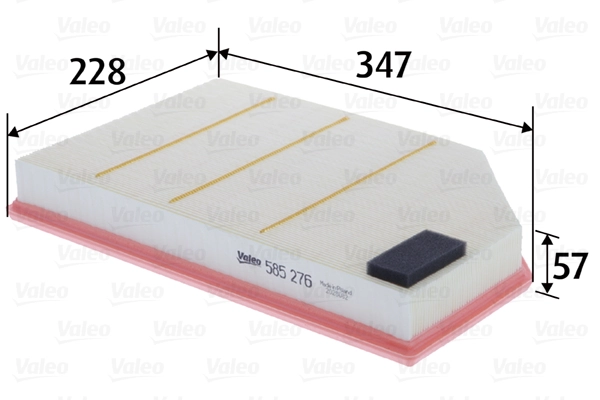 Õhufilter VALEO 585276