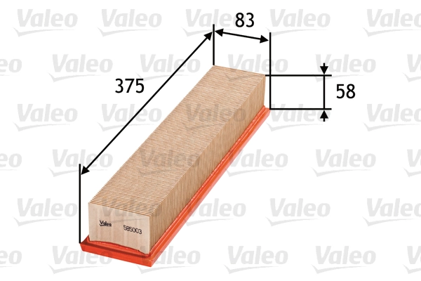 Õhufilter VALEO 585003