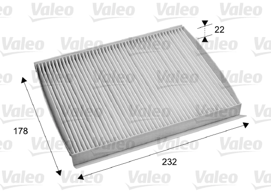 Filter, salongiõhk VALEO 715686