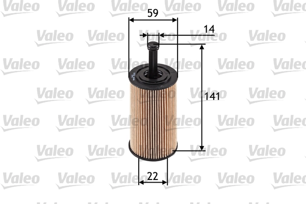 Õlifilter VALEO 586509