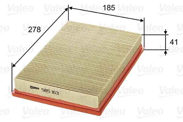 Õhufilter VALEO 585163