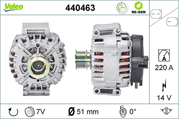 Generaator VALEO 440463
