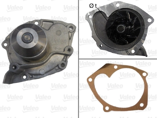 Veepump, mootori jahutus VALEO 506725