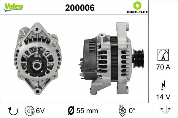 Generaator VALEO 200006