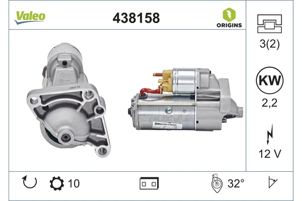 Starter VALEO 438158