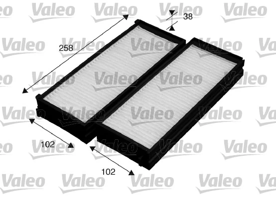 Filter, salongiõhk VALEO 715529