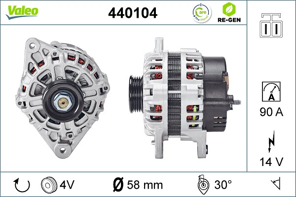 Generaator VALEO 440104